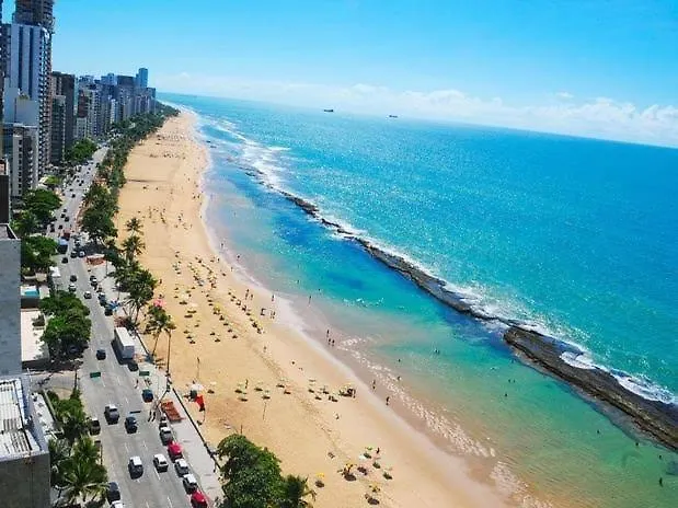 Apartment Flat Funcional A 1Min Da Praia! Recife